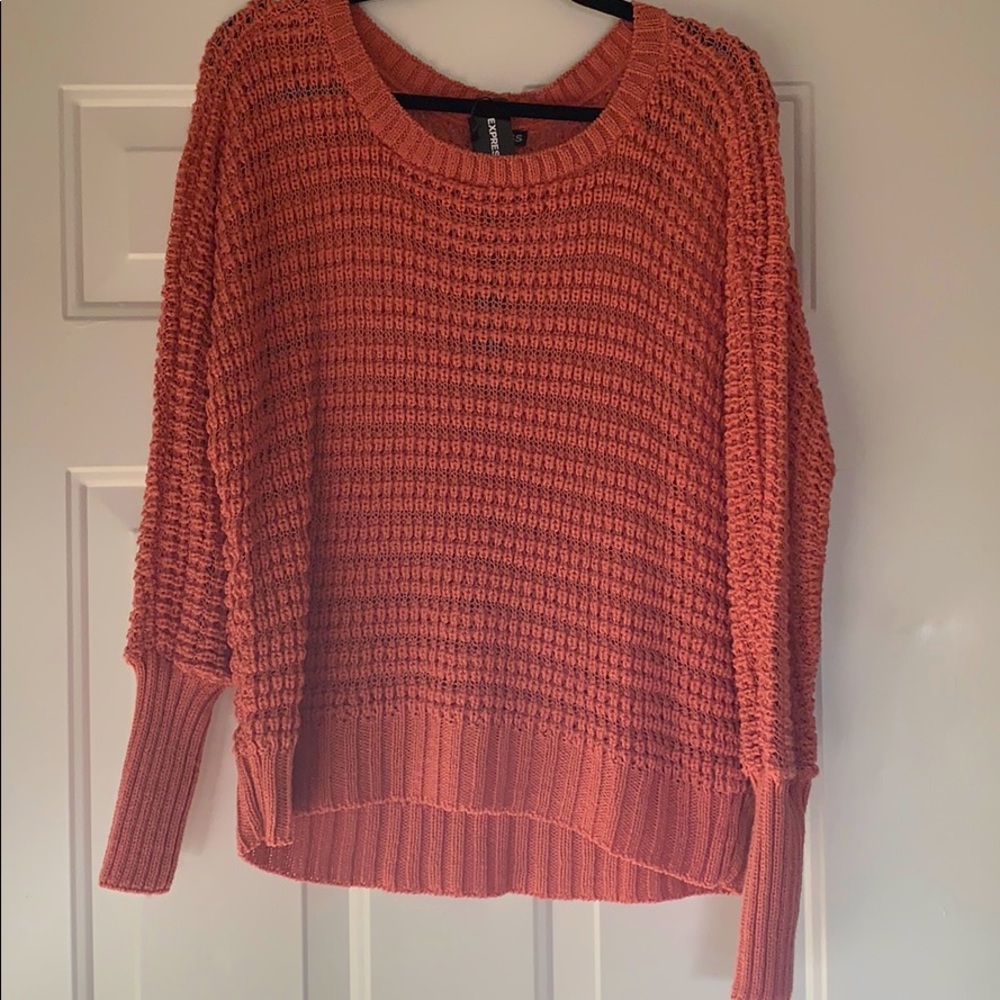 Sweater. Open knit. Perfect for spring.